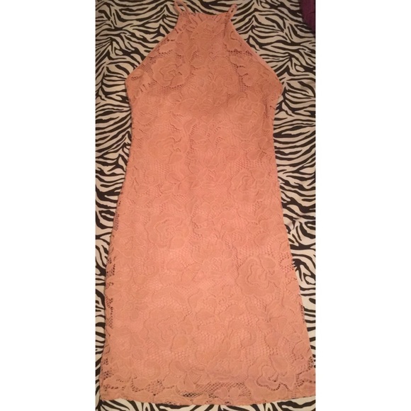 Charlotte Russe Lace Floral Dress - Picture 3 of 6